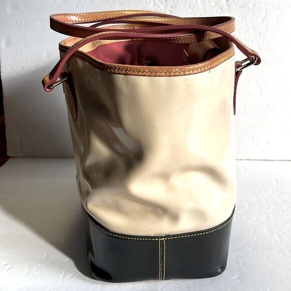 Dooney & Bourke Beige/Navy shoulder bag - Picture 3 of 16